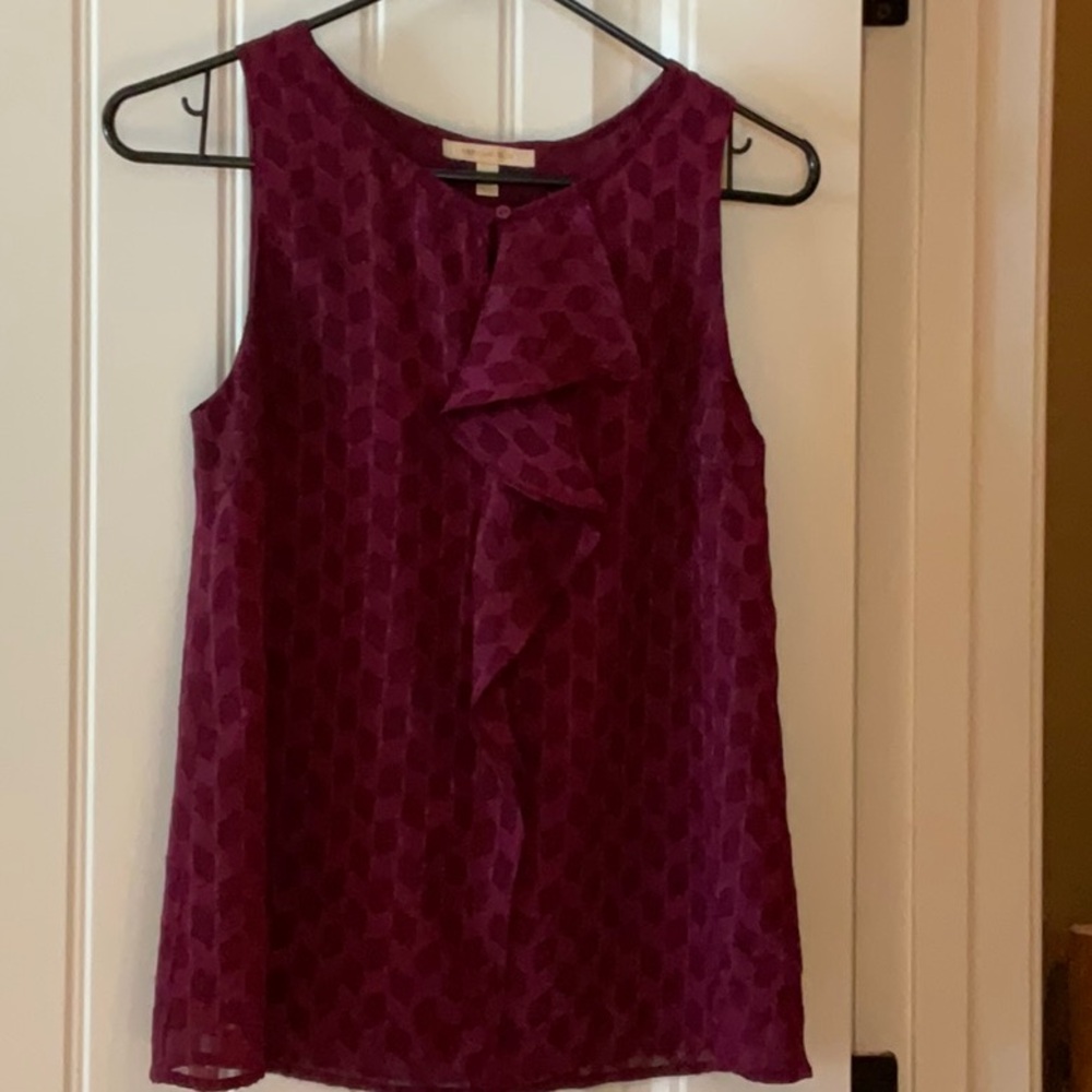 Skies Are Blue Sleeveless Blouse